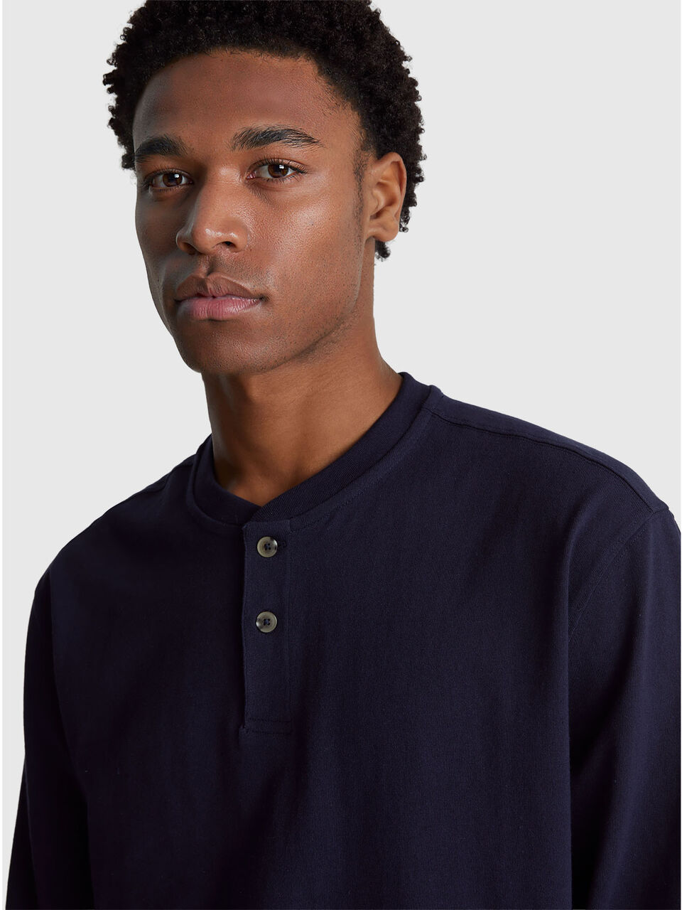 ROUND NECK SWEATL/S Homem image number null
