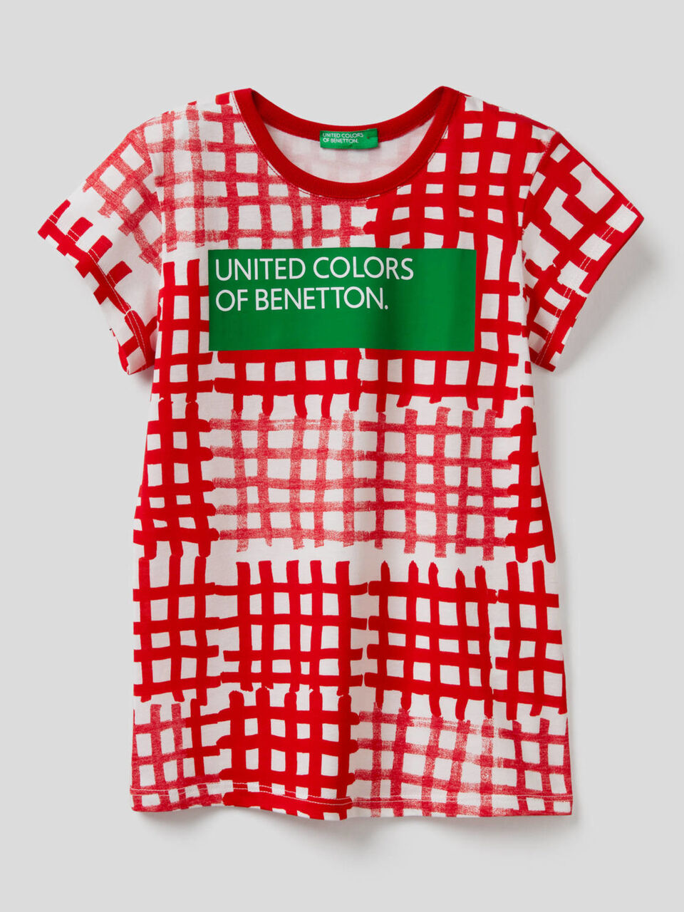 T-shirt all-over com logótipo image number 1