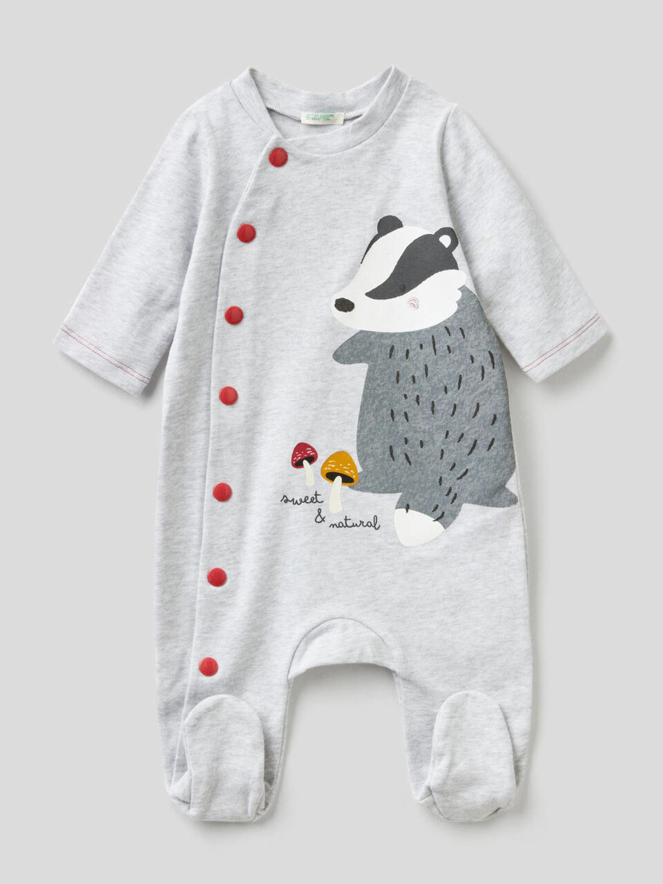 Babygrow comprido em algodão quente stretch image number 1