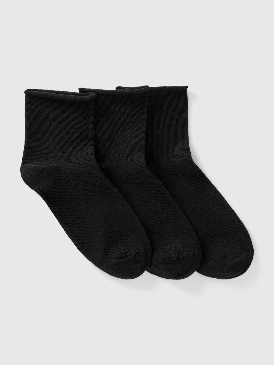 KNITTED SOCKS 3 PAIR Mulher image number 1