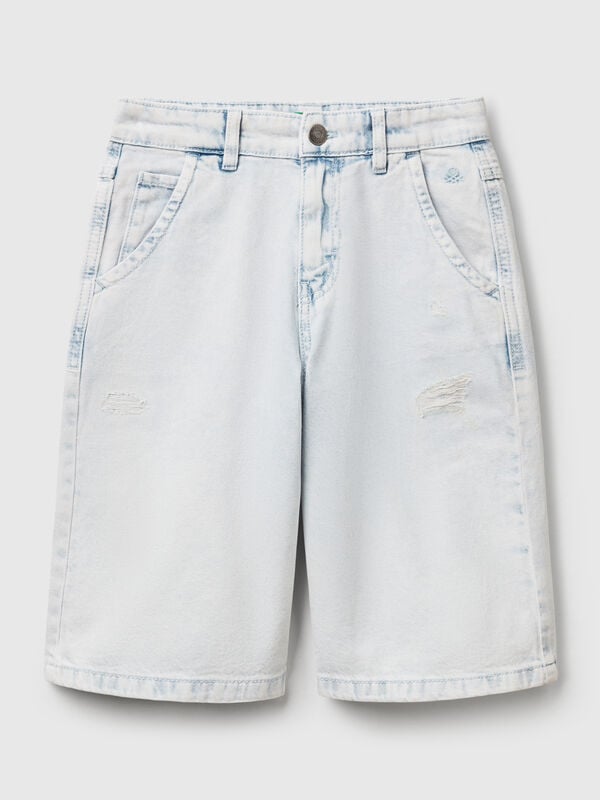 Calças curtas de jeans Menino