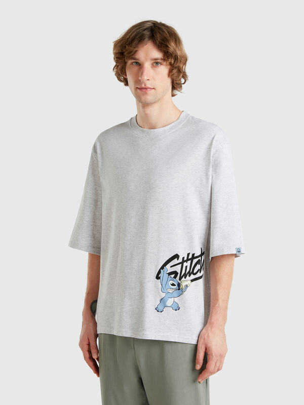 T-shirt Lilo & Stitch ©Disney em algodão puro Homem