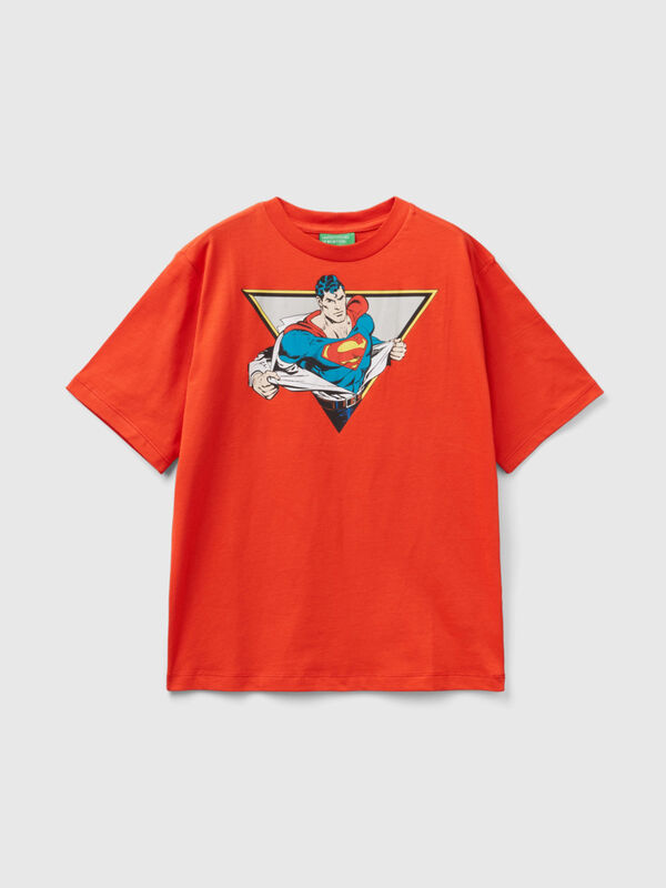 T-shirt ©&™ DC Comics Superman vermelha Menino