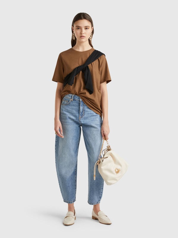 Jeans ballon fit Mulher