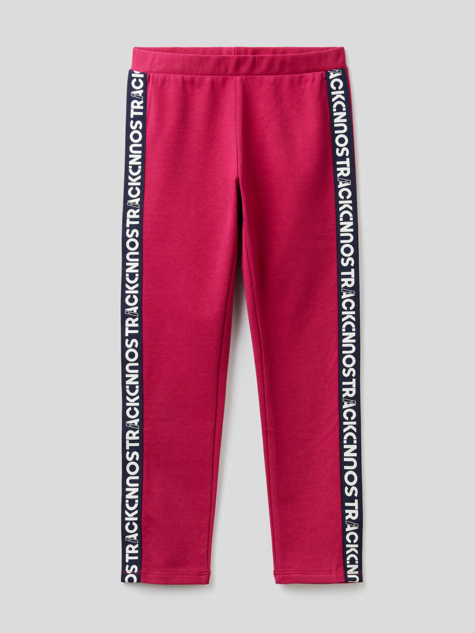 Leggings de algodão orgânico com faixas image number 1