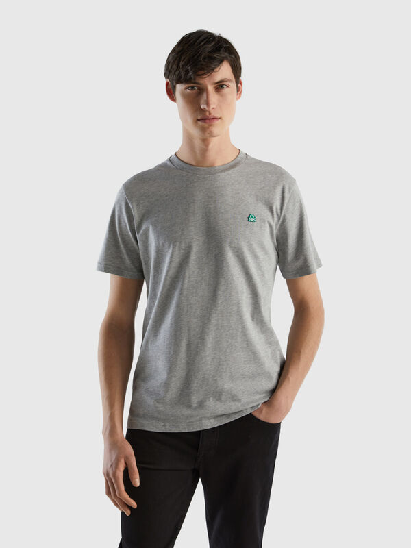 T-shirt básica 100% algodão orgânico Homem