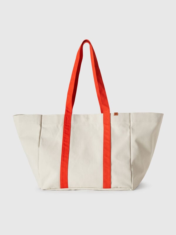 Tote Bag em algodão puro Mulher