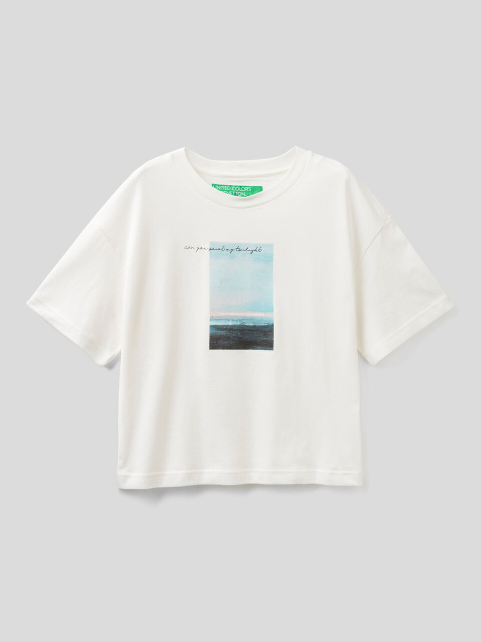 T-shirt 100% algodão com estampa image number 1