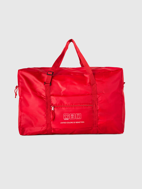 Saco de viagem vermelho