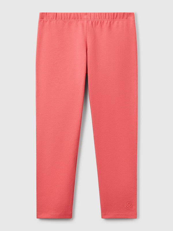 Leggings em algodão stretch Menina