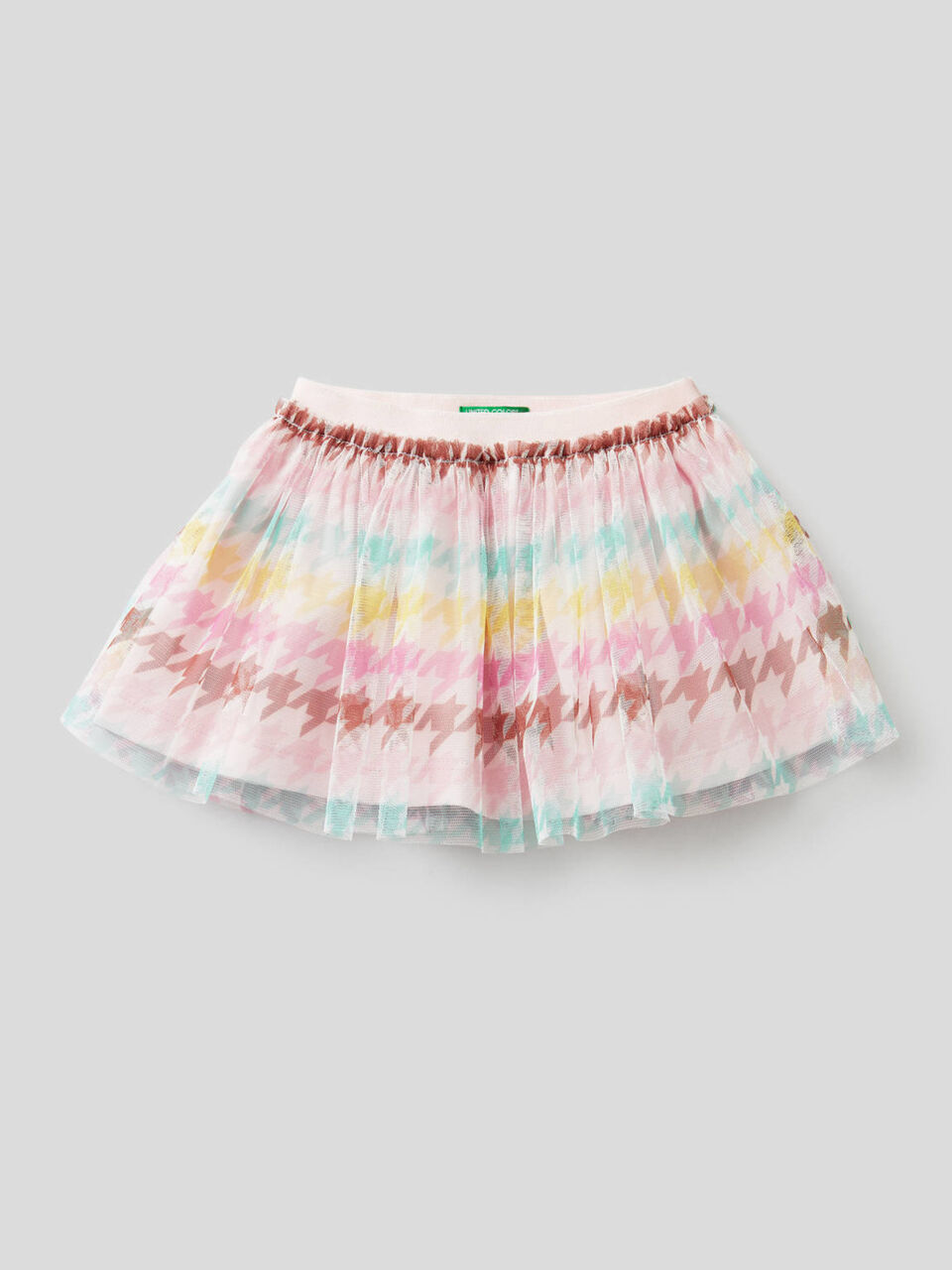 Saia em tule estampado image number 1