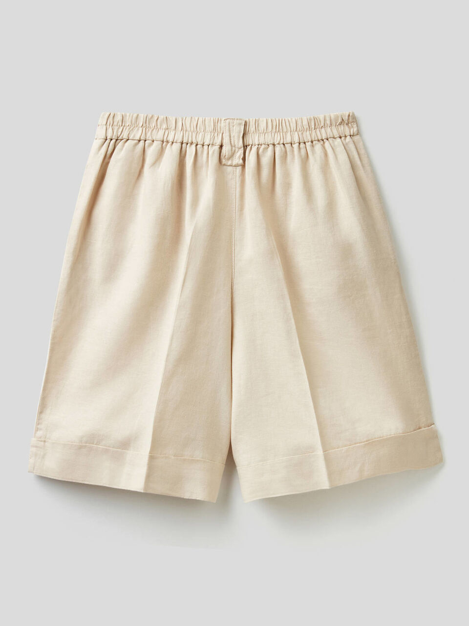 Bermudas em 100% linho image number 2