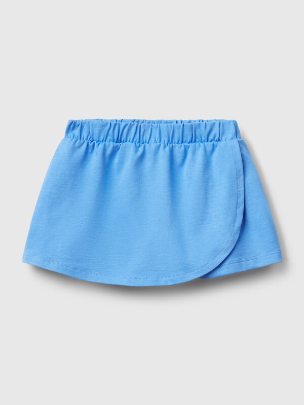 Saia-calça em algodão puro Menina