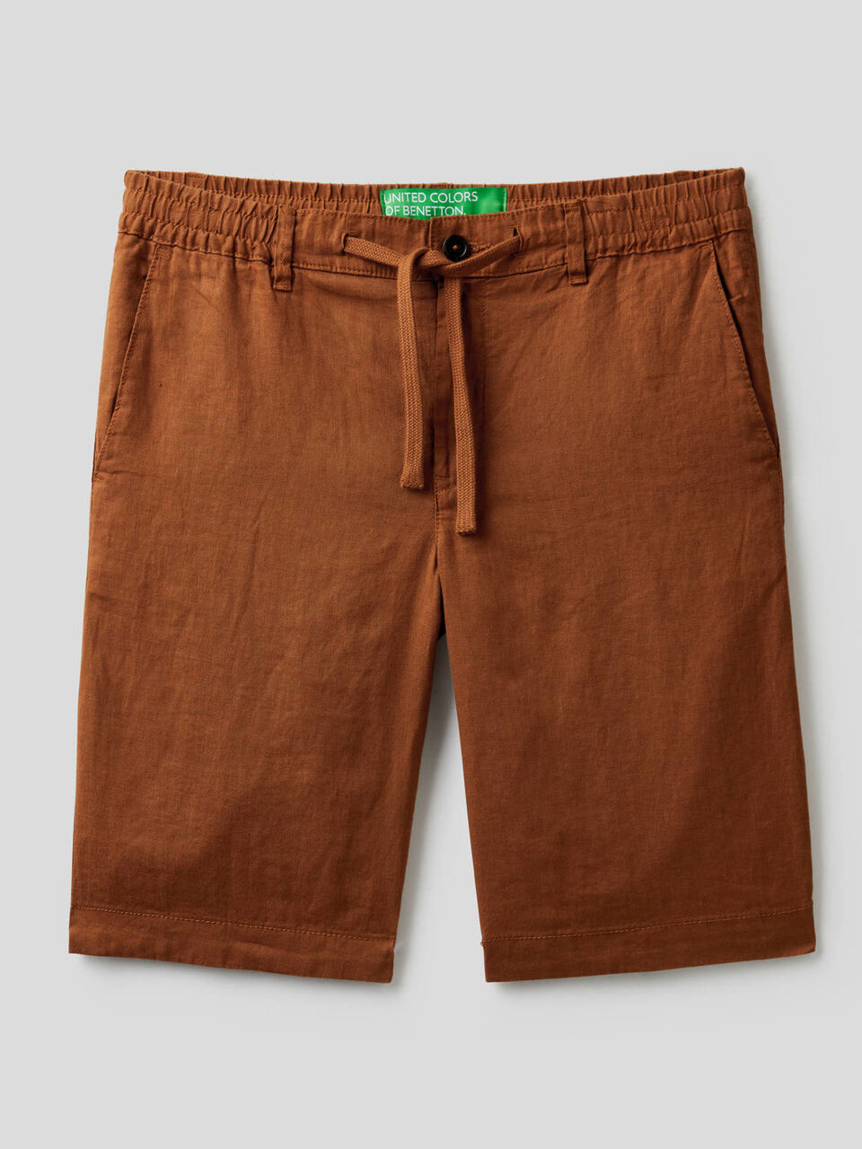 Bermudas em 100% linho image number null