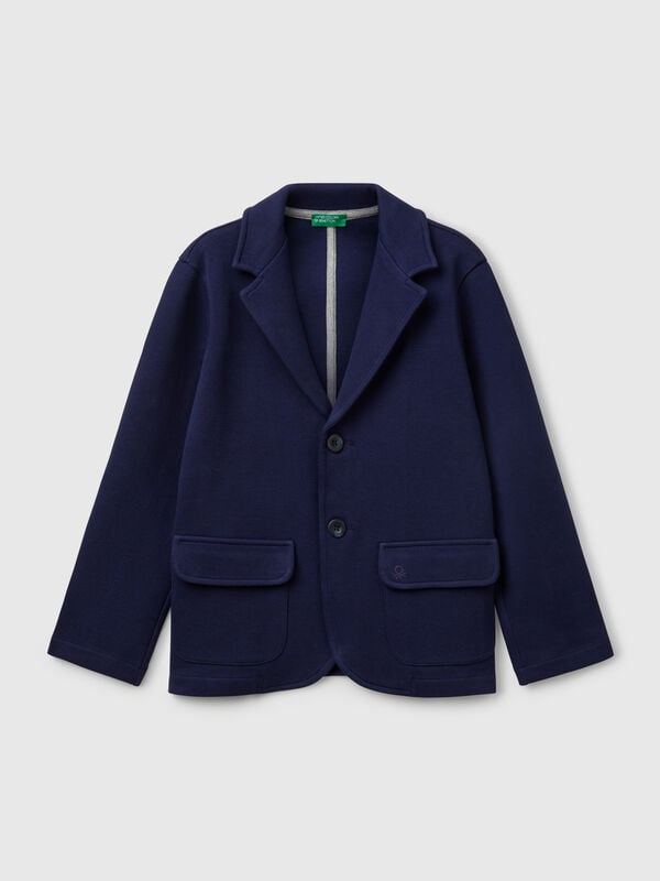 Blazer com bolsos Menino