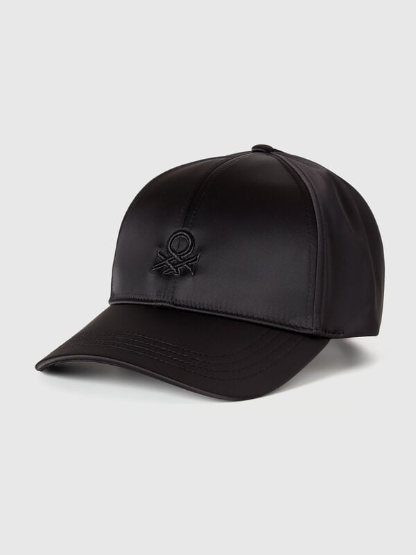 Boné baseball efeito acetinado Mulher