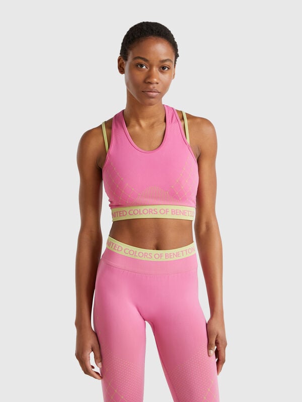 Top brassiere sem costuras Mulher