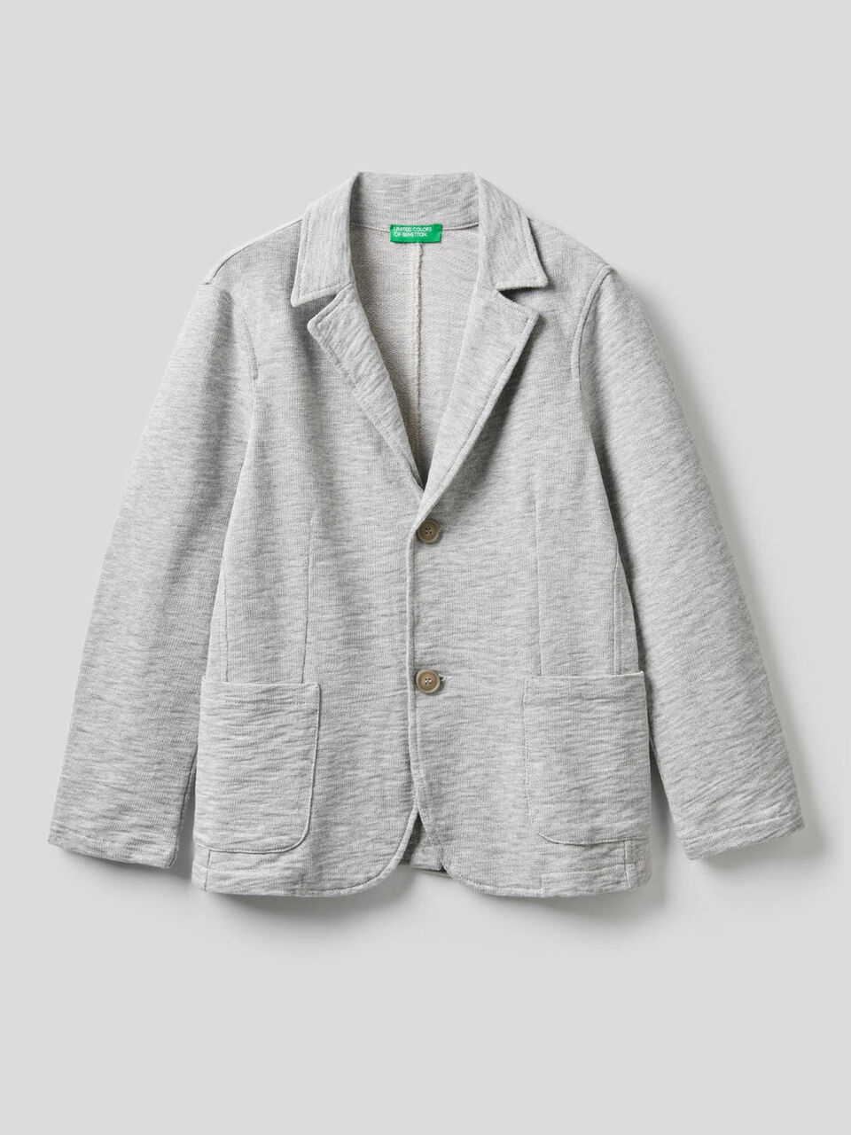 Blazer em felpo de puro algodão image number 1
