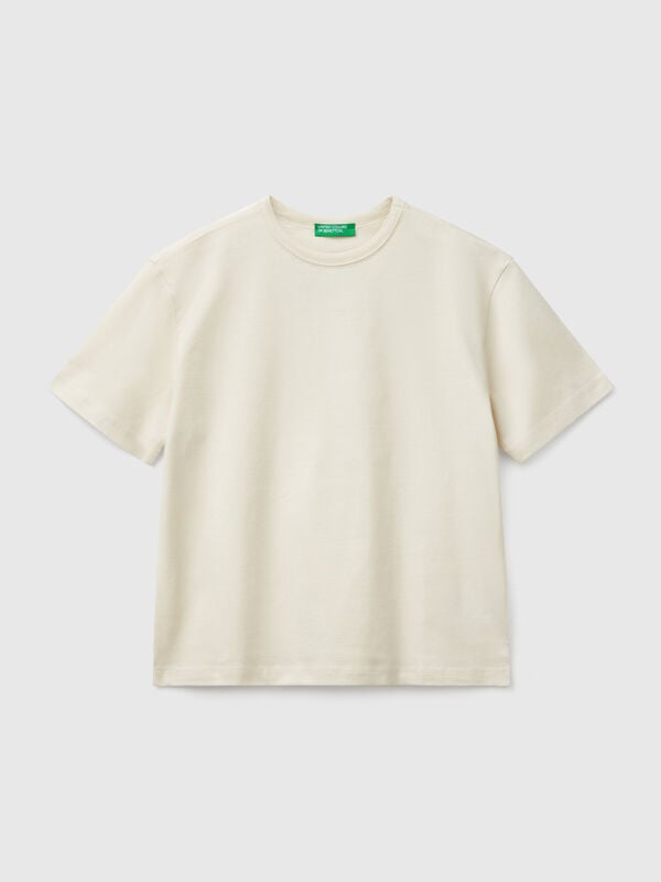 Camiseta com logo grande Menino