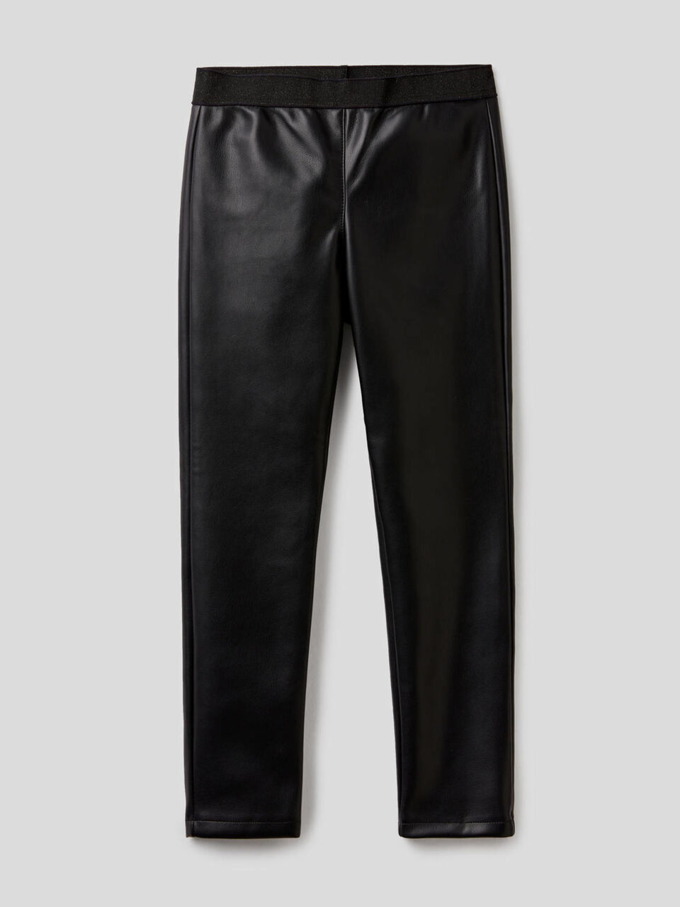 Leggings em tecido efeito pele image number 1