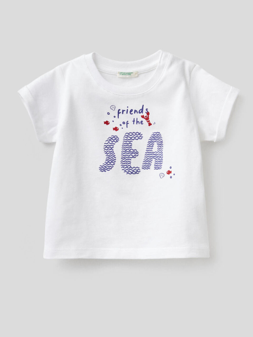 T-shirt em algodão orgânico image number 1