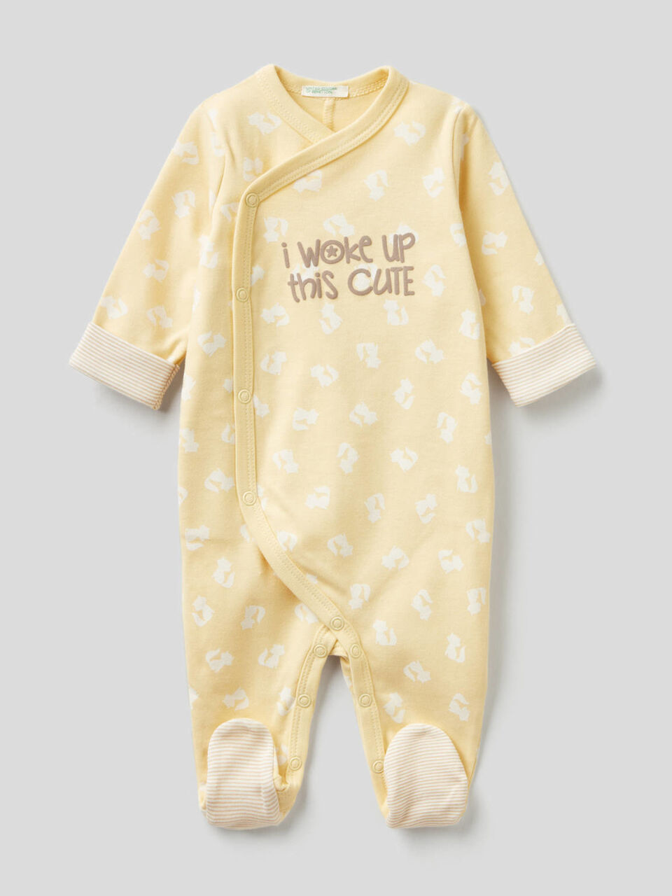 Babygrow padrão em 100% algodão orgânico image number 1