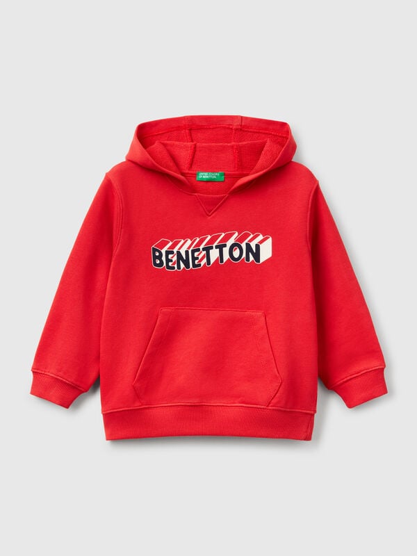 Sweat com capuz 100% algodão Menino