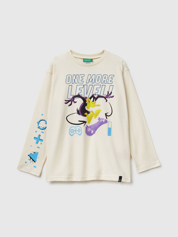 T-shirt com estampado fotográfico Menino