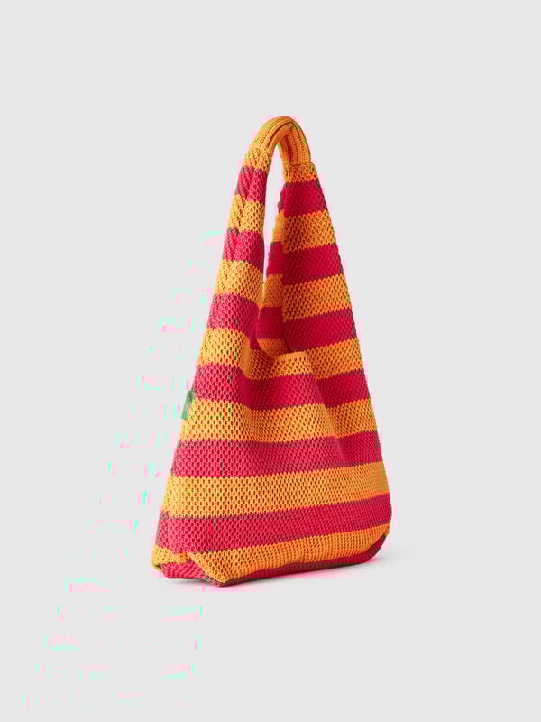 Bolsa de ombro em crochê Mulher