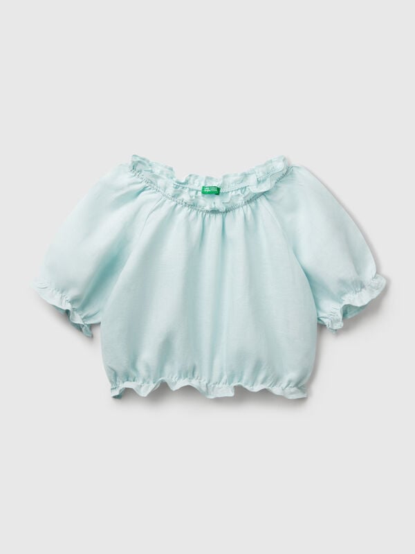 Blusa de manga curta Menina
