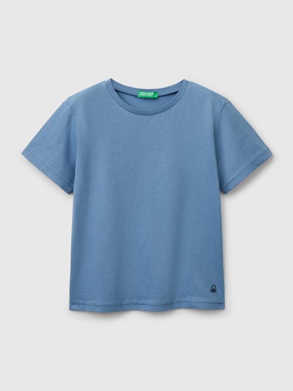 T-shirt em algodão puro Menino