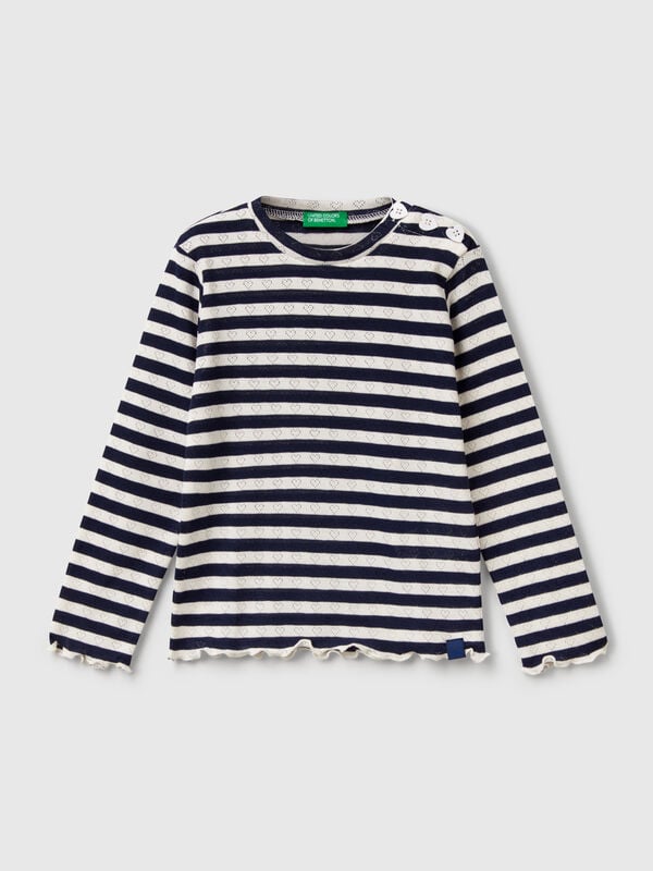 Camiseta listrada Menina