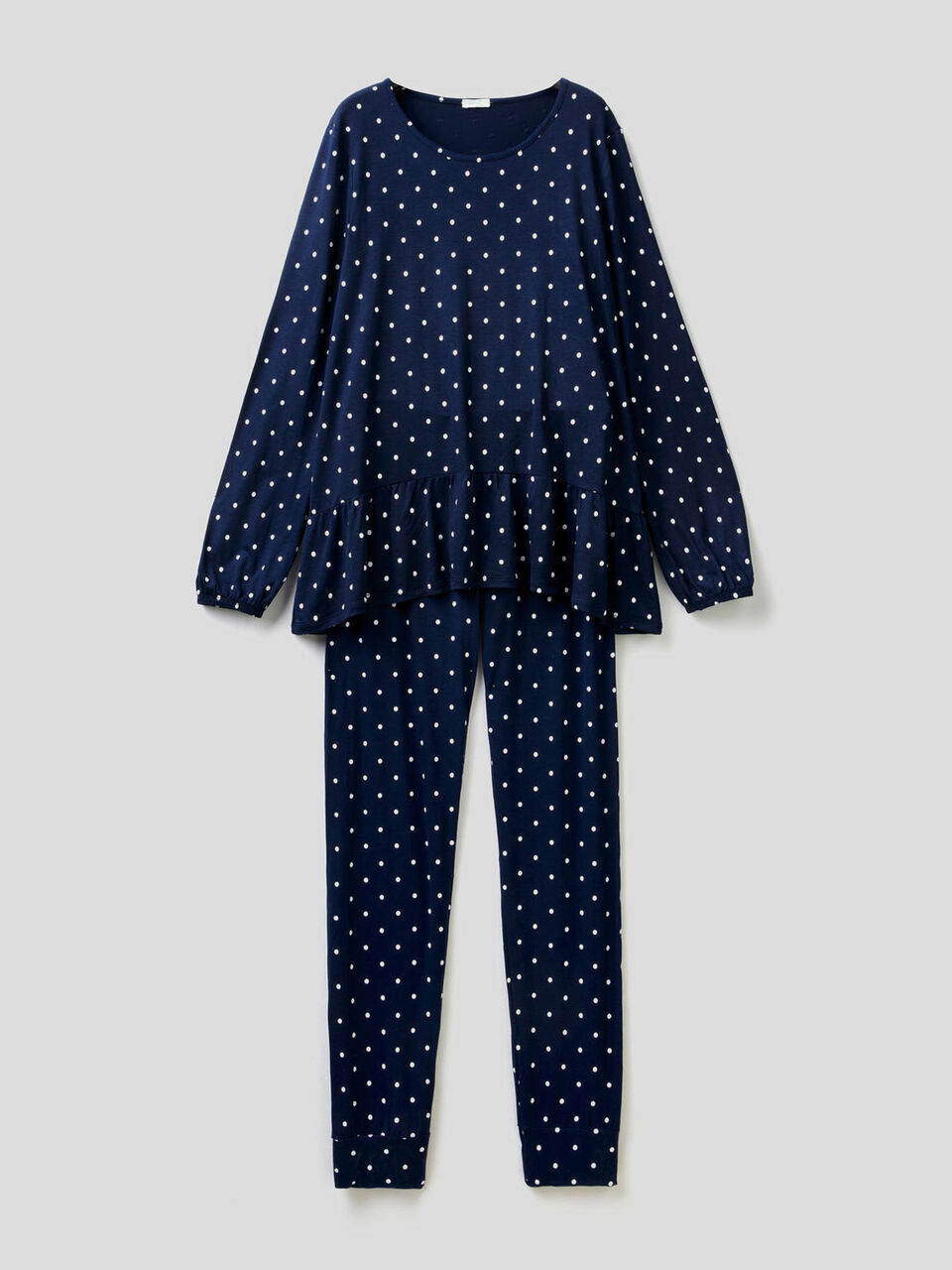 Pijama padrão em viscose stretch image number 1