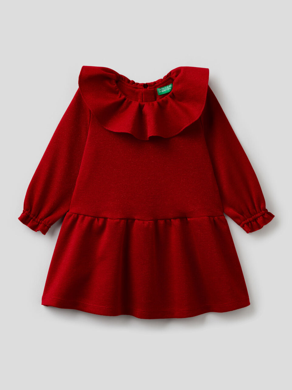 Vestido em viscose mista com lurex image number 1