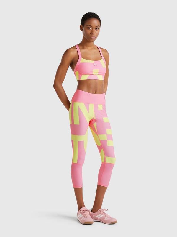 Leggings desportivas logótipo Mulher
