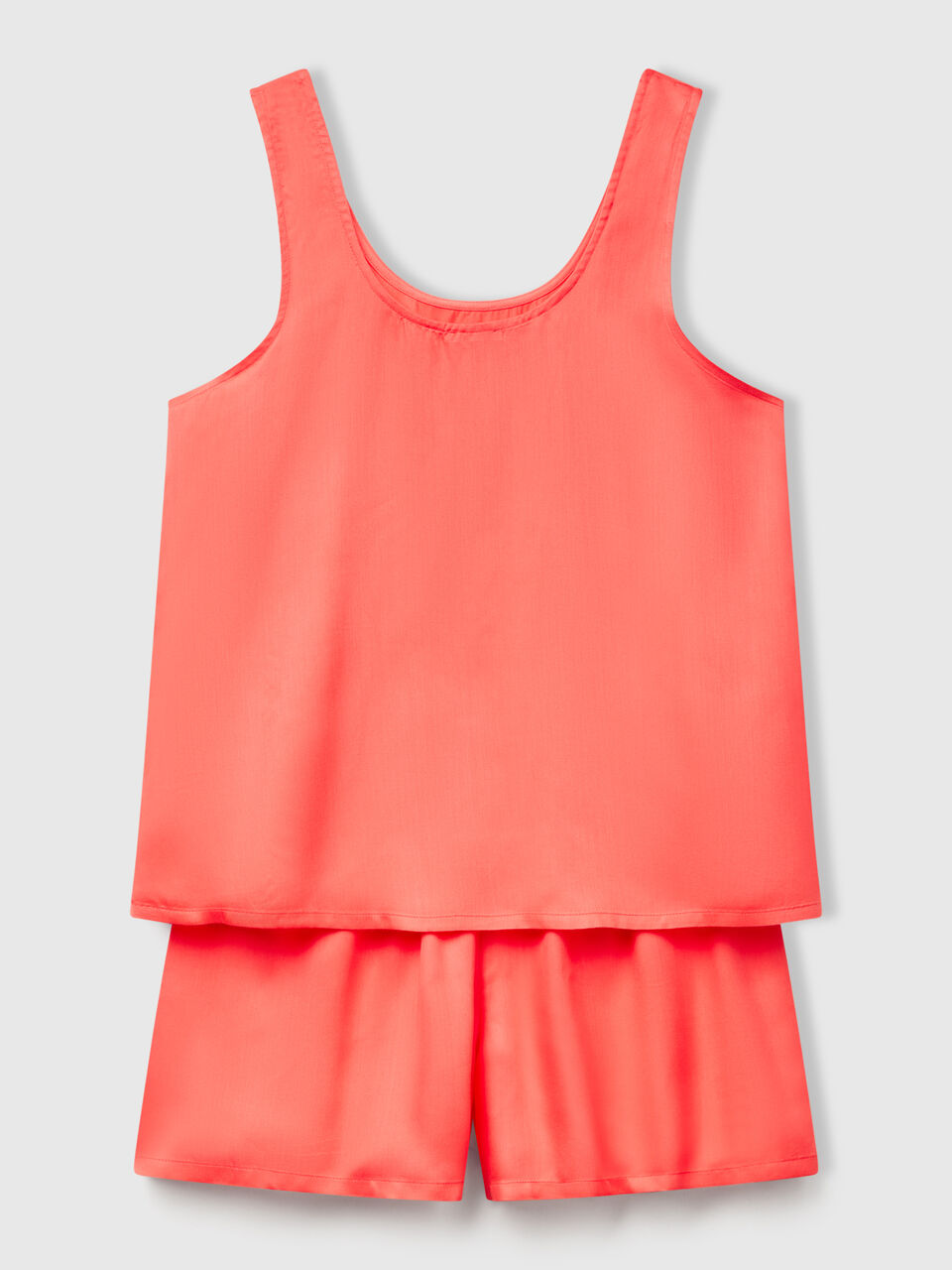 PYJAMA(VEST+SHORTS) Mulher image number 2