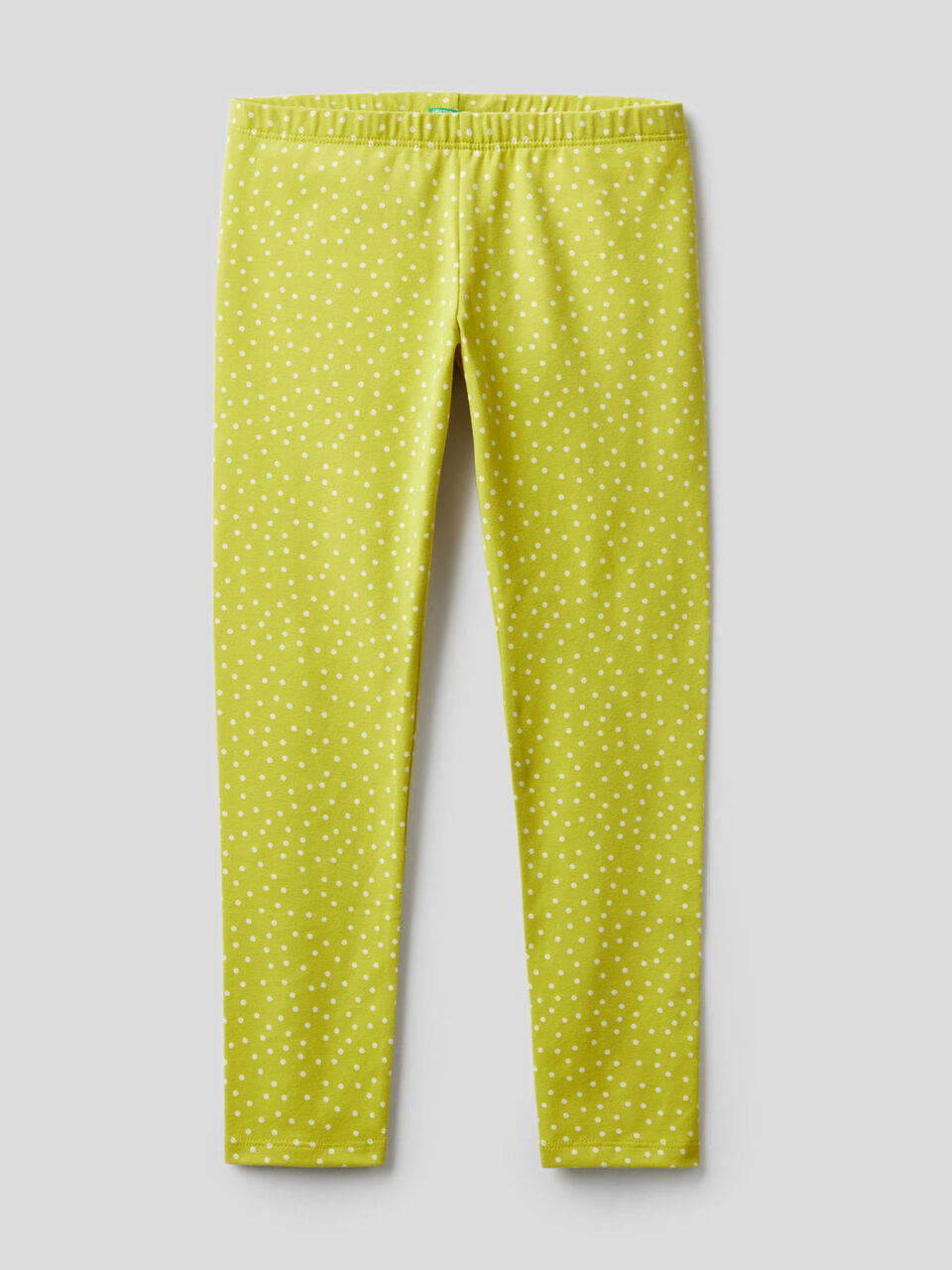Leggings estampadas em algodão stretch image number 1