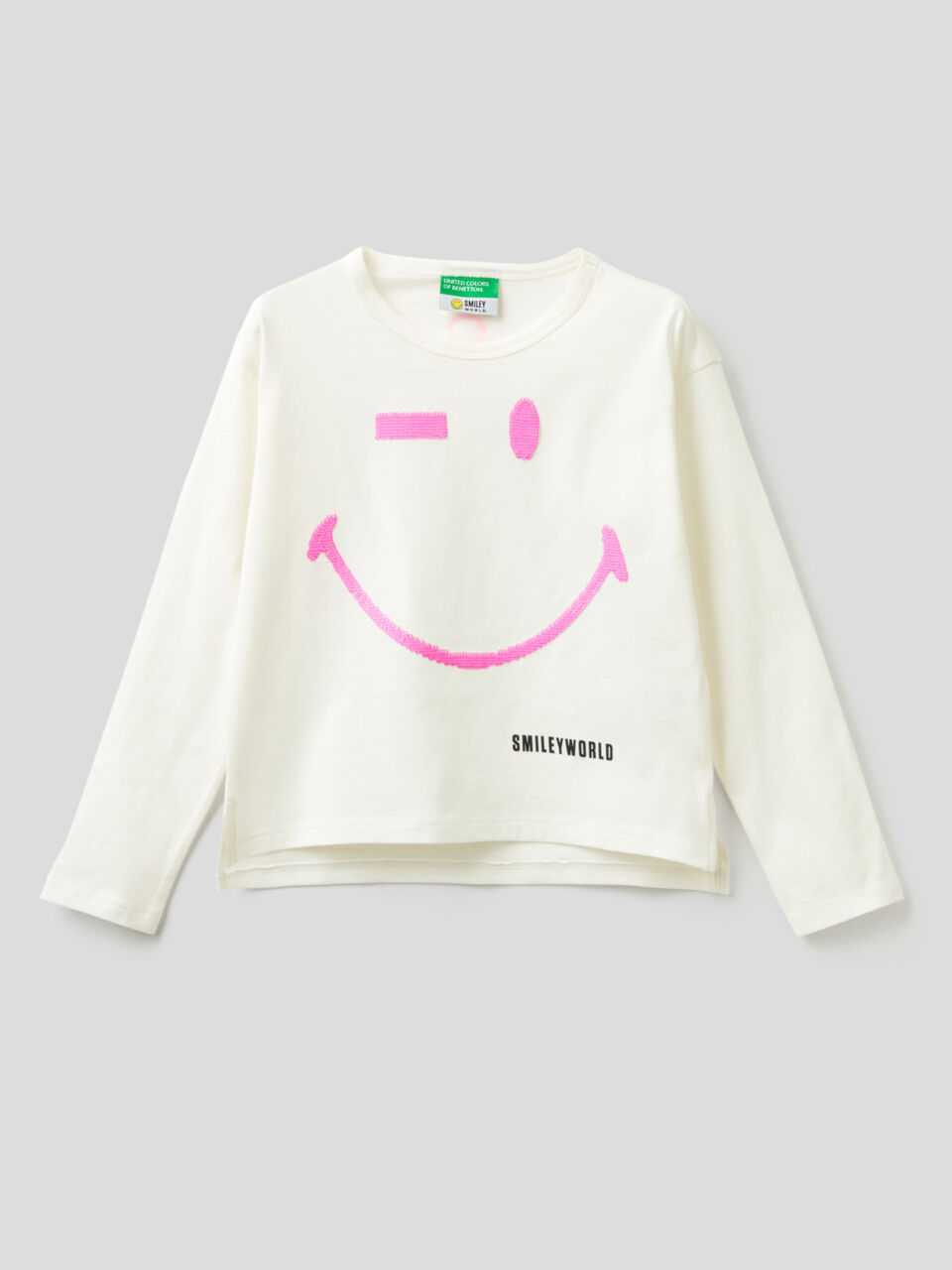 T-shirt SmileyWorld® de manga comprida image number 1