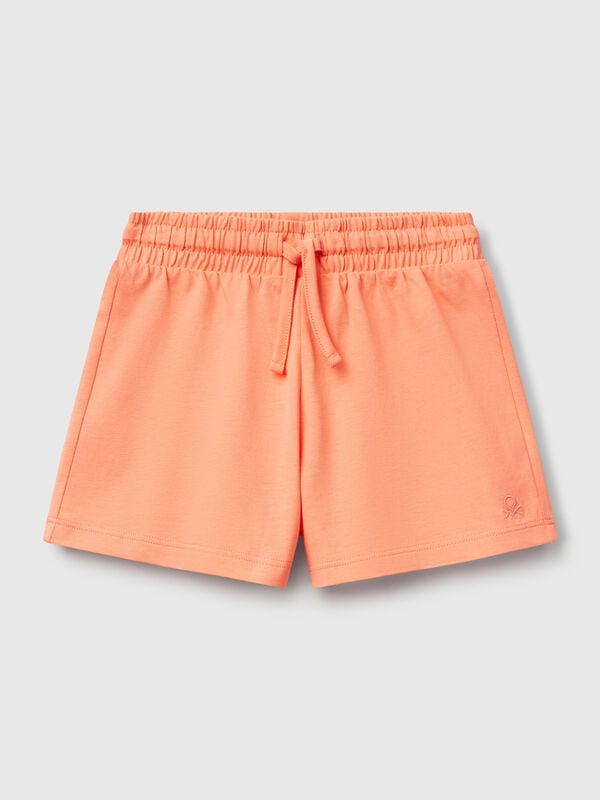 Shorts com cordão de ajuste Menina