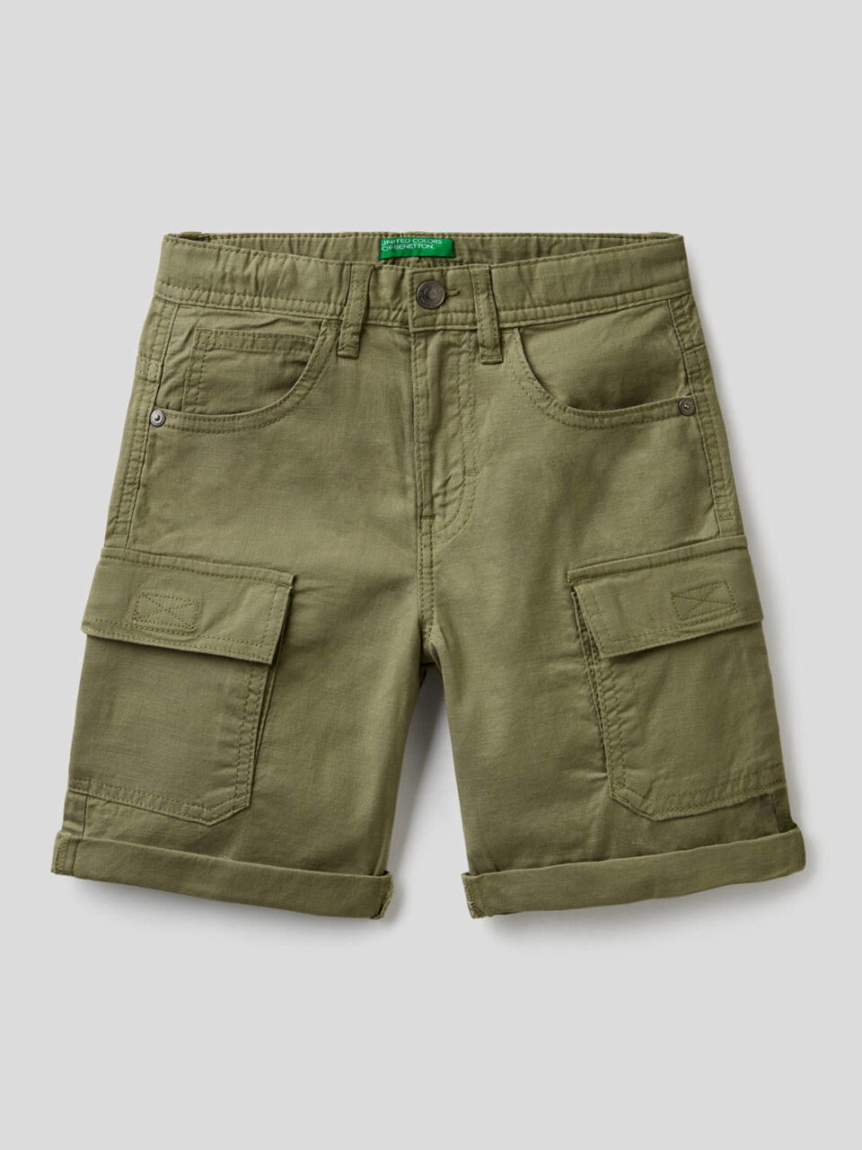 Bermudas cargo 100% algodão image number null