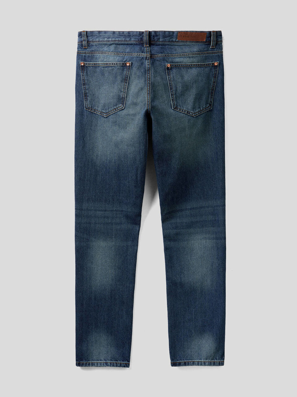 Jeans straight leg 100% algodão image number 2
