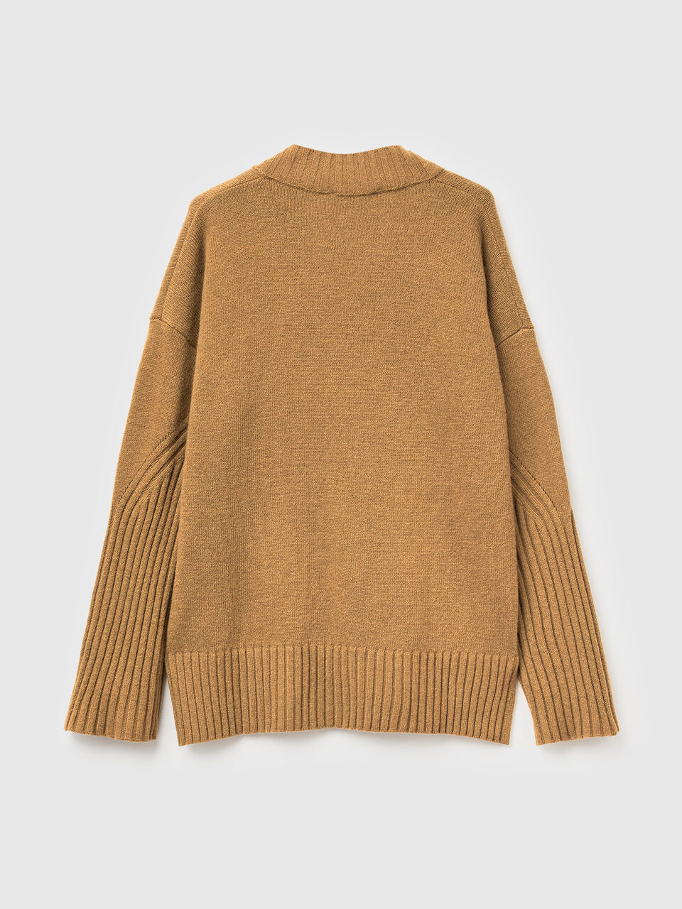 V NECK SWEATER L/S Mulher image number 2