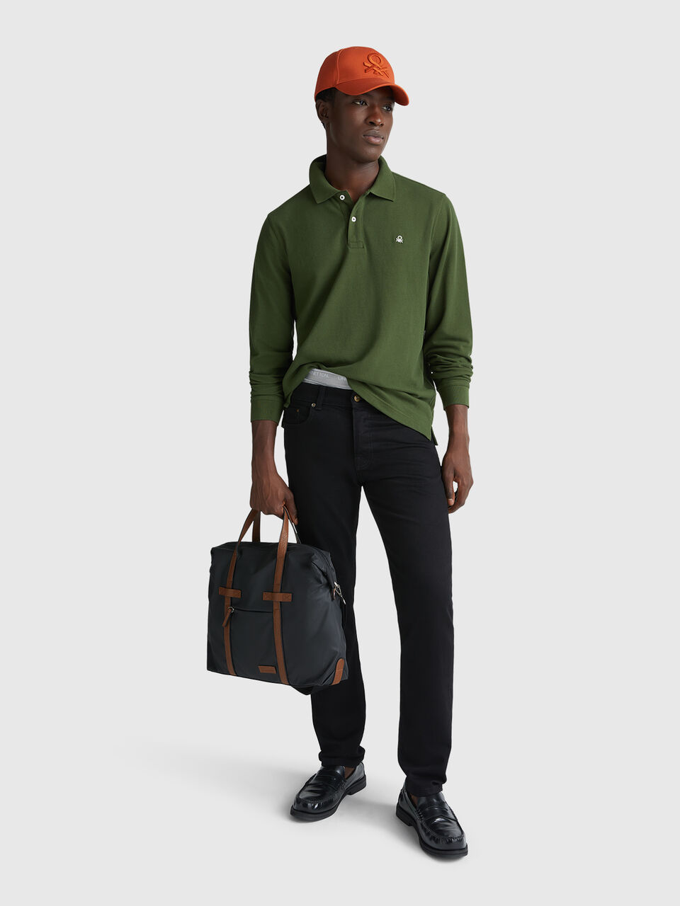 L/S POLO SHIRT Homem image number null