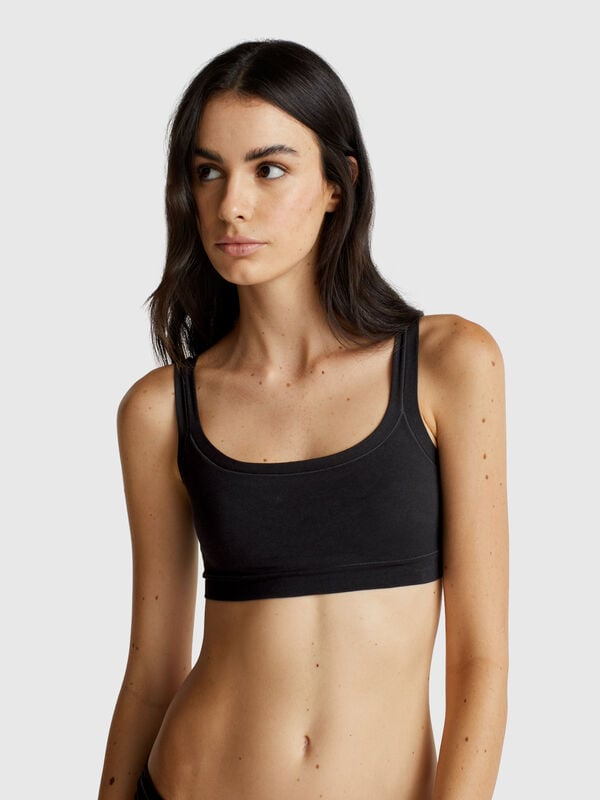 Brassiere em algodão super stretch Mulher
