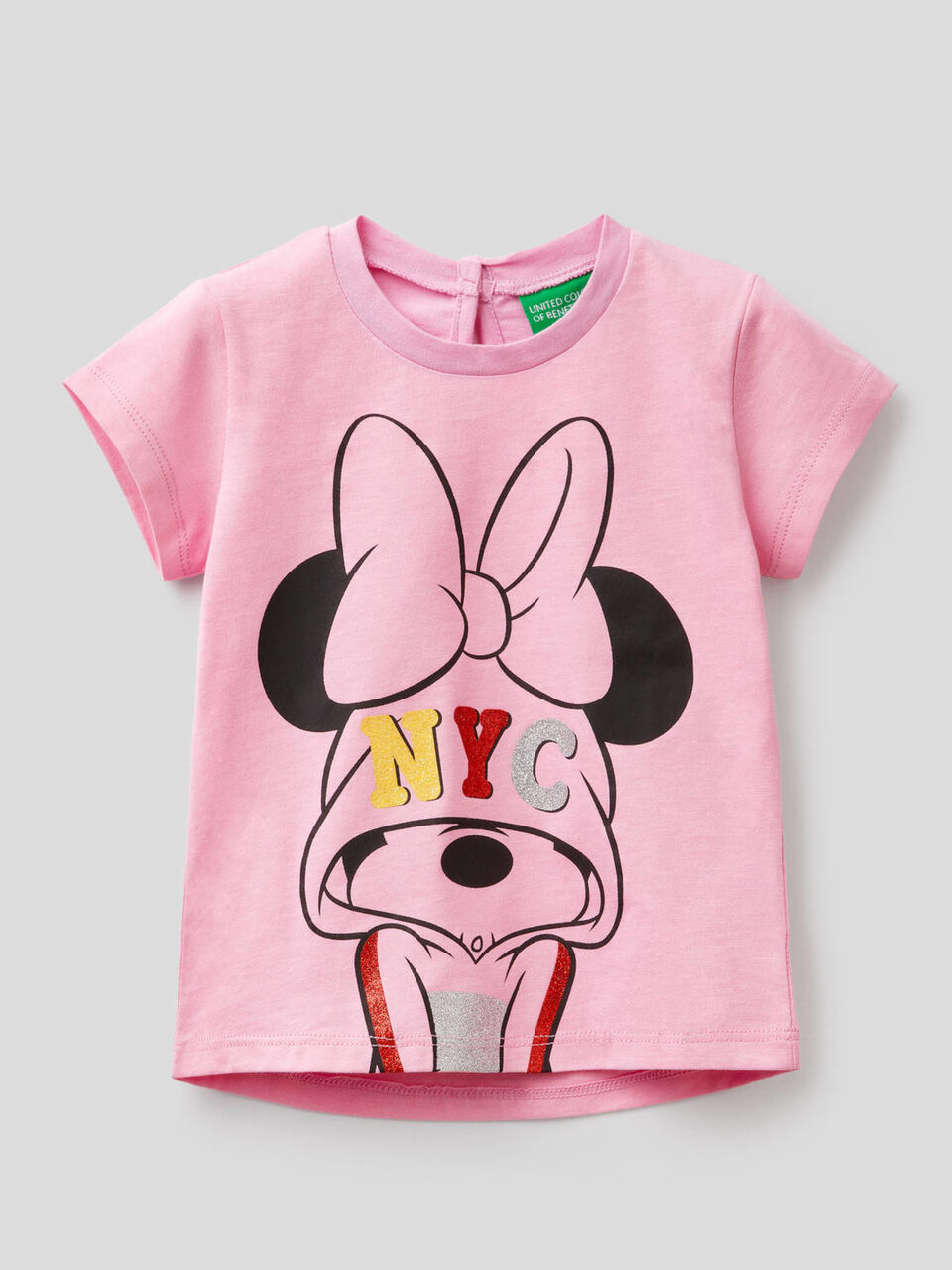 T-shirt em algodão com estampa Minnie image number 1