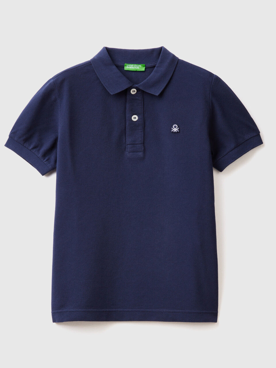 Polo slim fit em 100% algodão orgânico