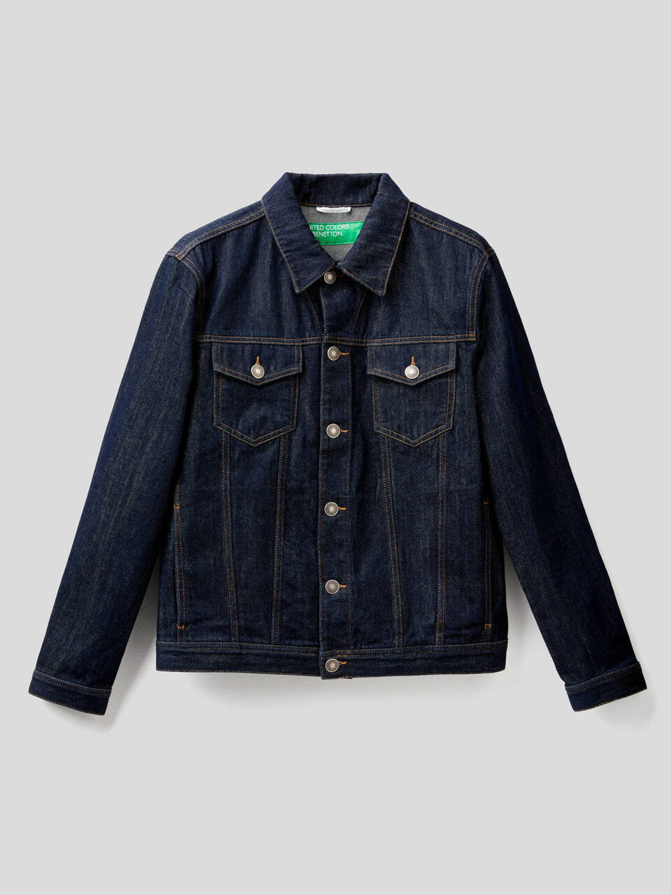 Blusão em denim 100% algodão image number 1