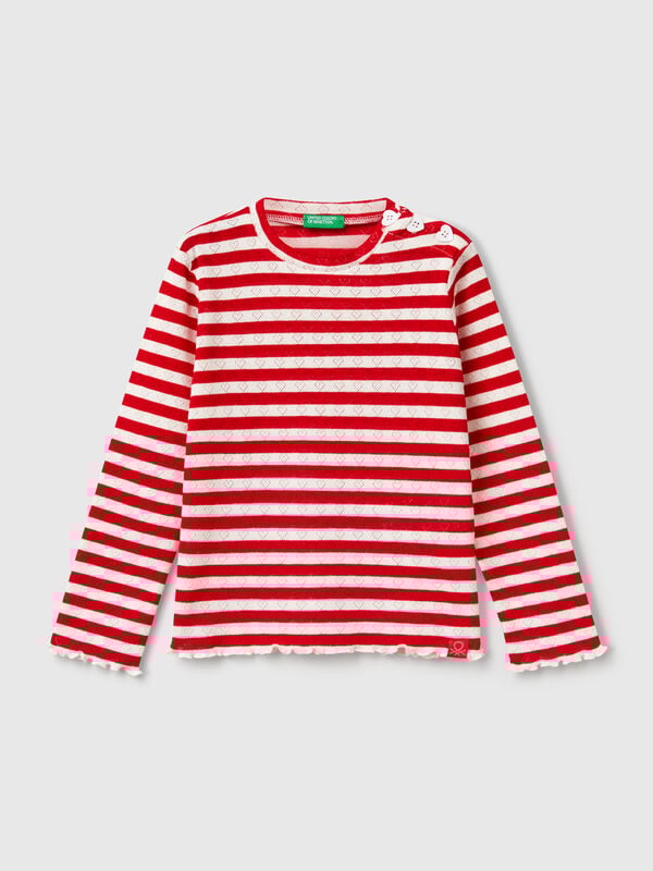 Camiseta listrada Menina