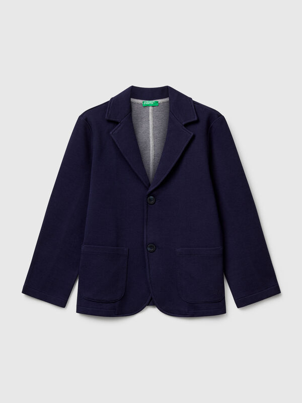 Blazer com bolsos Menino