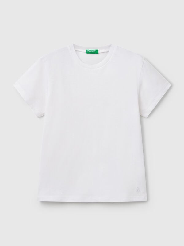 T-shirt em algodão puro Menina